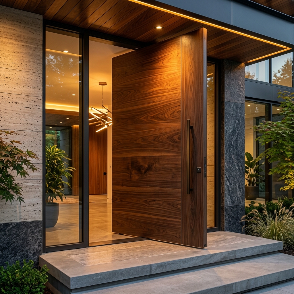 KHÓA VÂN TAY CỬA GỖ