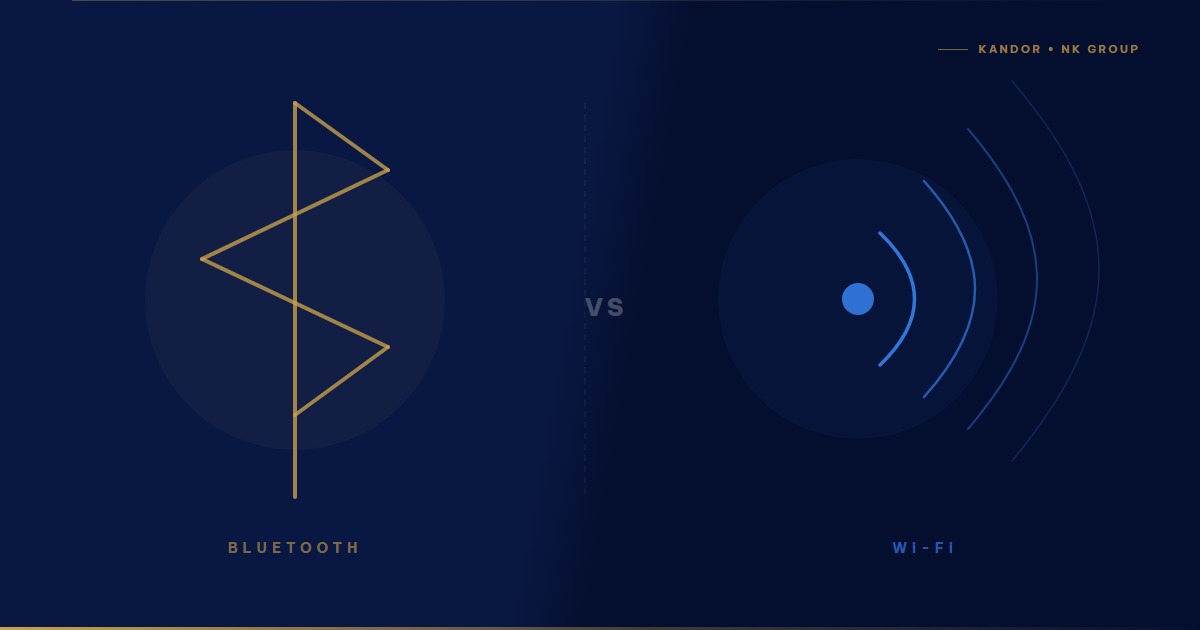 So sánh khóa Bluetooth vs WiFi — Dùng loại nào cho gia đình Việt? — Kandor Smart Lock