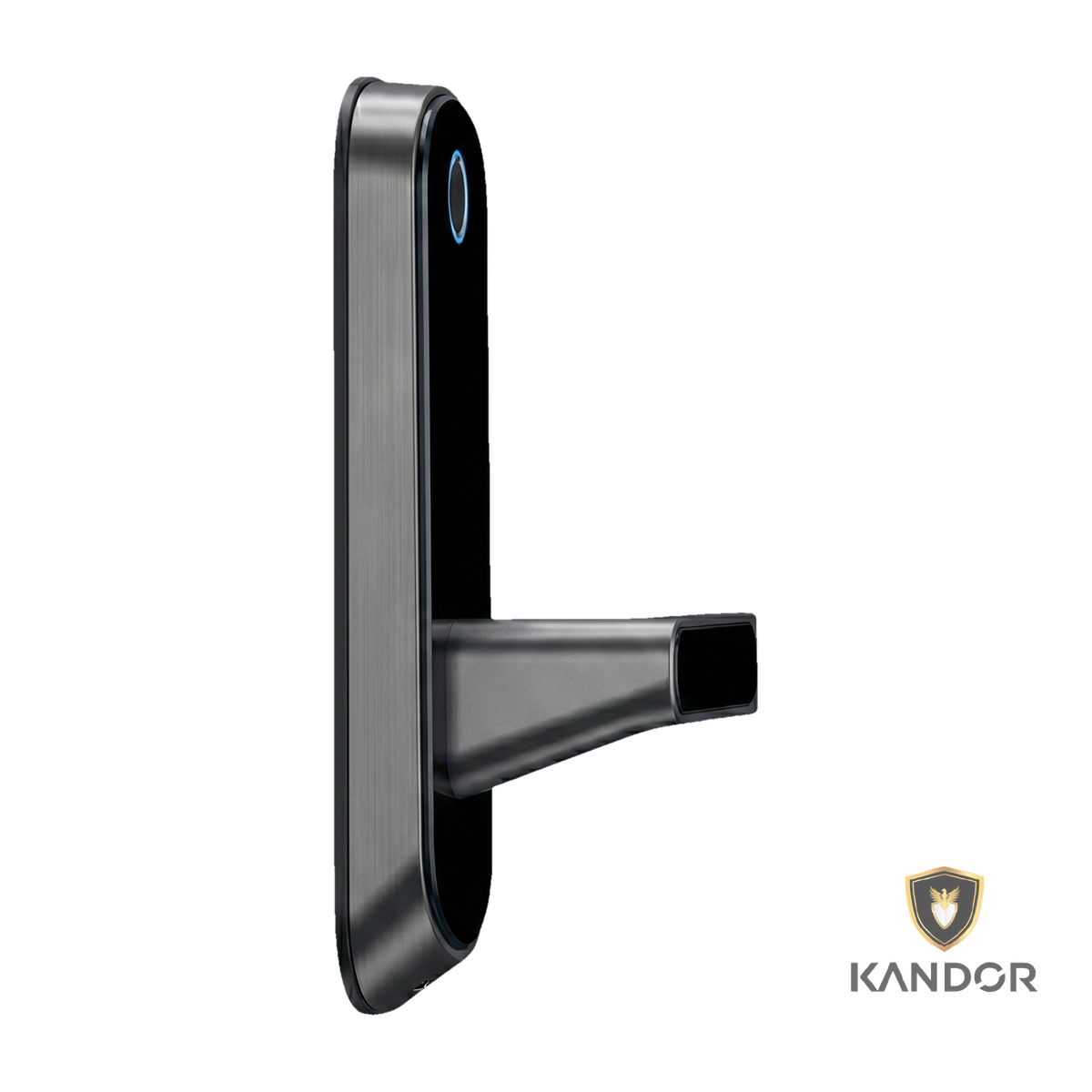 Khóa Tay Dài Thay Tay Nắm Tròn TTLock Kandor C2G - góc nghiêng