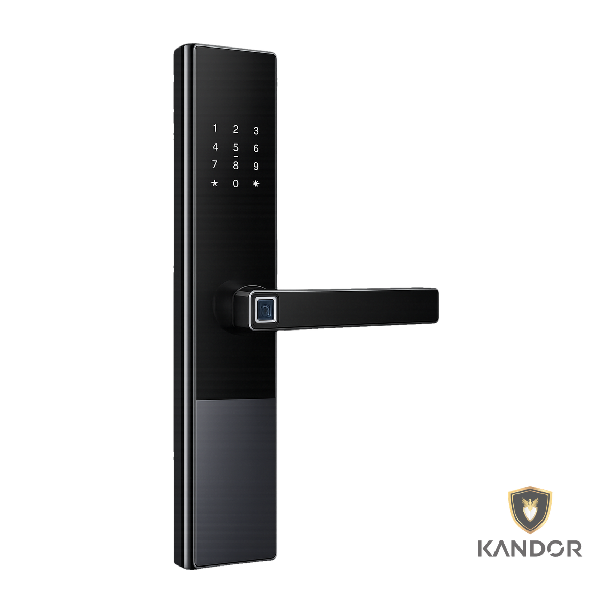 Khóa Cửa Gỗ Nhôm TLX2 Kính CL Kandor G7 - góc nghiêng