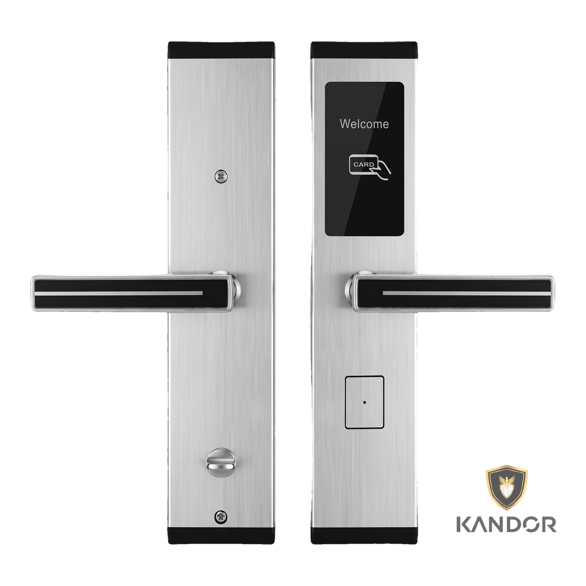 Khóa Khách Sạn Kandor H1 — Thân 6068 - mặt trước