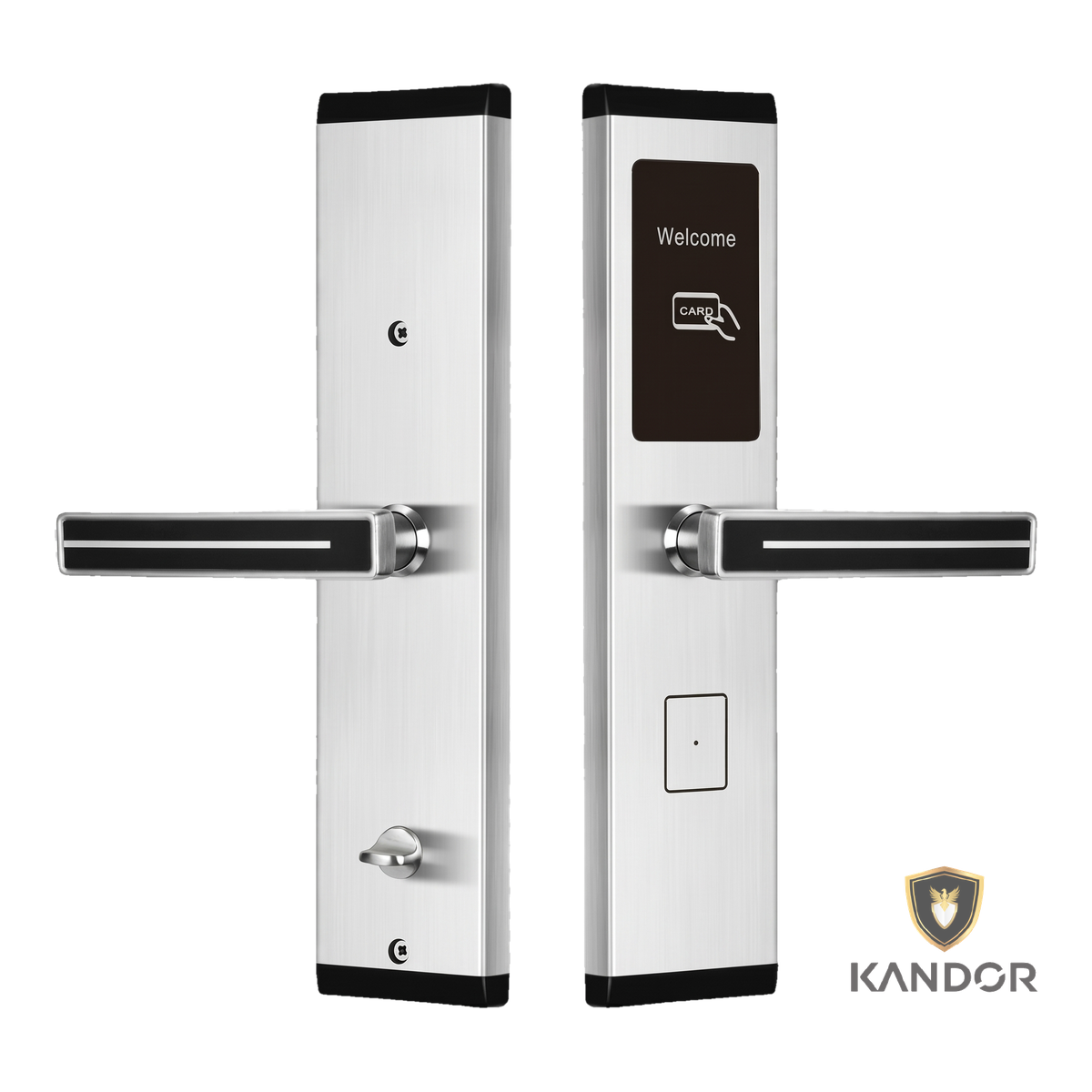 Khóa Khách Sạn Kandor H1 — Thân 6068 - góc nghiêng
