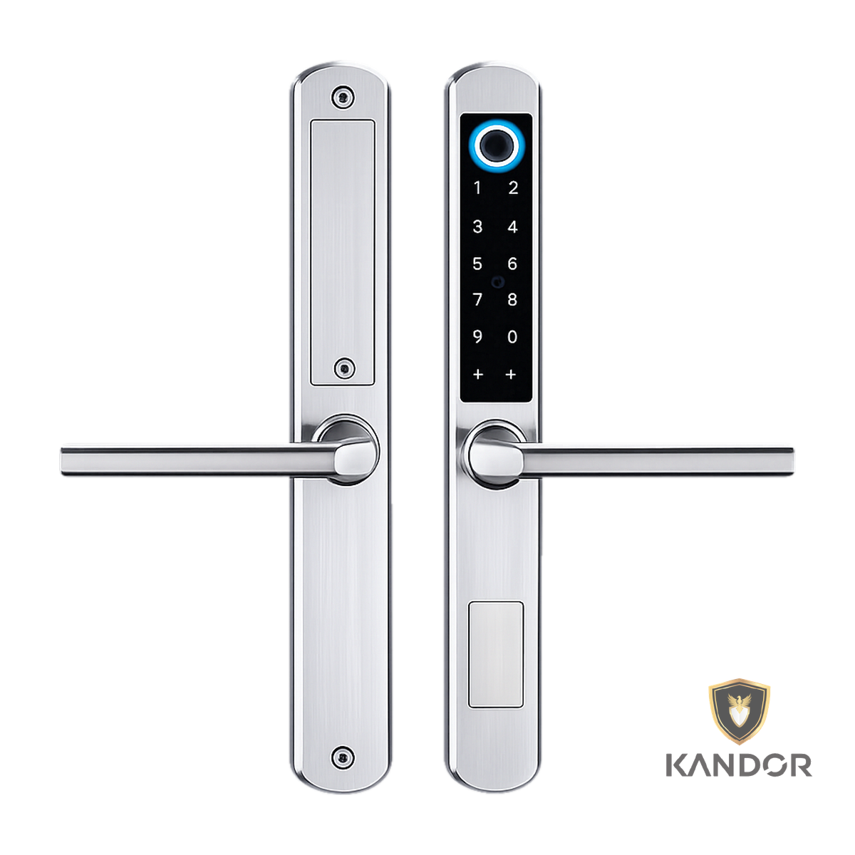 Khóa Cửa Nhôm Xingfa INOX SU304 Kandor N7 - mặt trước