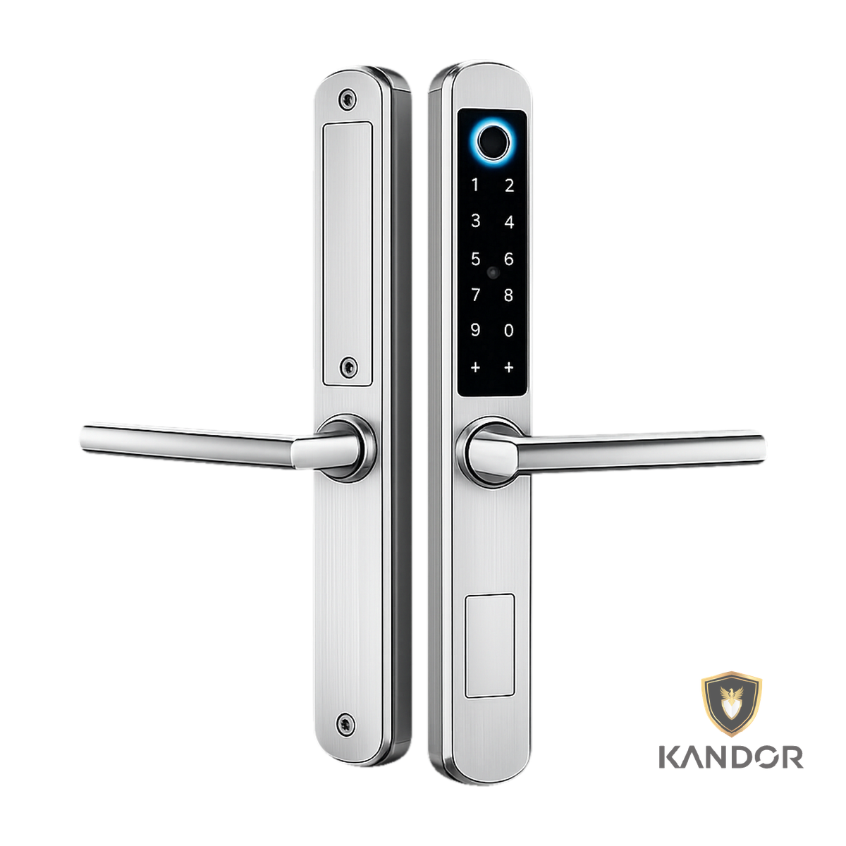 Khóa Cửa Nhôm Xingfa INOX SU304 Kandor N7 - góc nghiêng