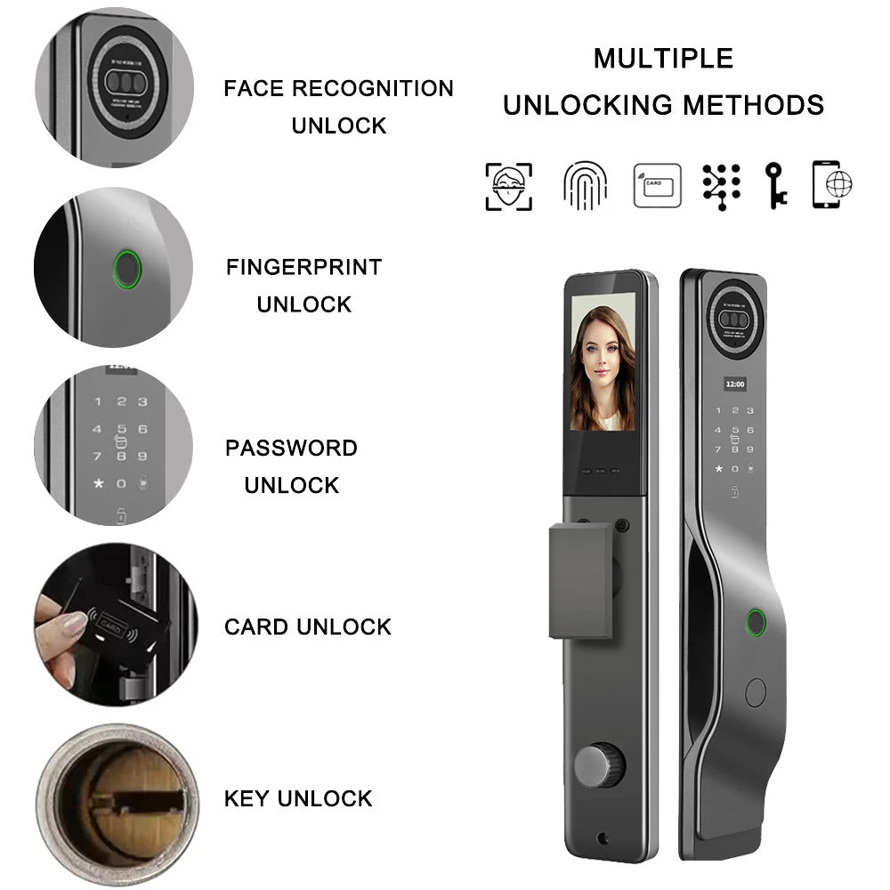 Khóa vân tay FaceID KN-GID6200-GR