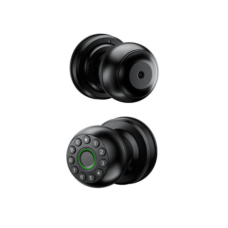 Khóa vân tay cửa gỗ KN-G7500-B (Tay nắm tròn)