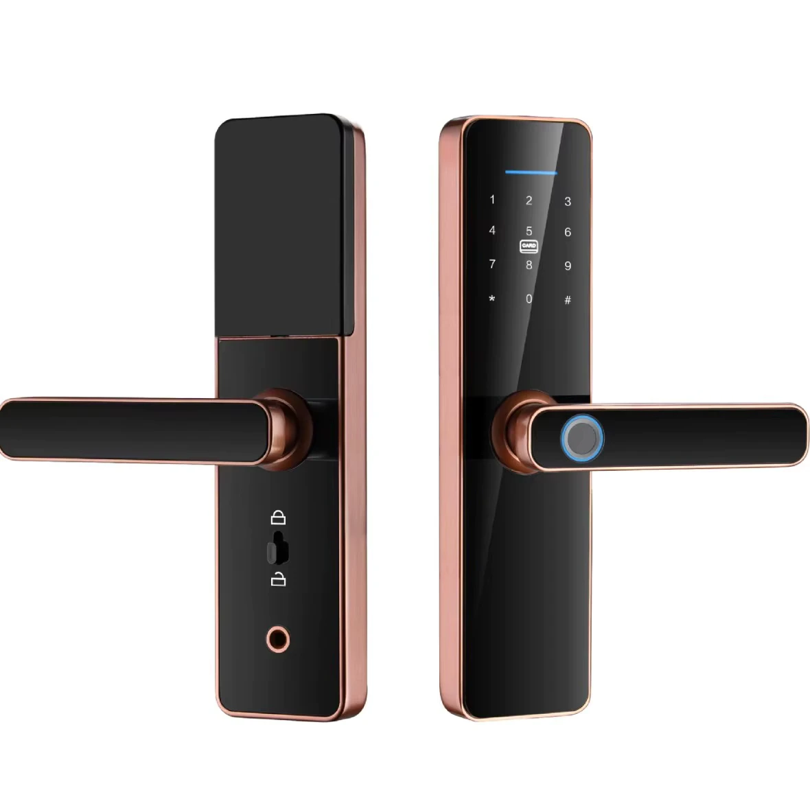 Khóa vân tay cửa gỗ Kandor KN-G2000-RG