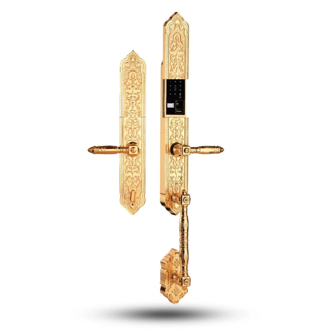 Khóa đại sảnh biệt thự cao cấp SL886 GOLD - APP WIFI