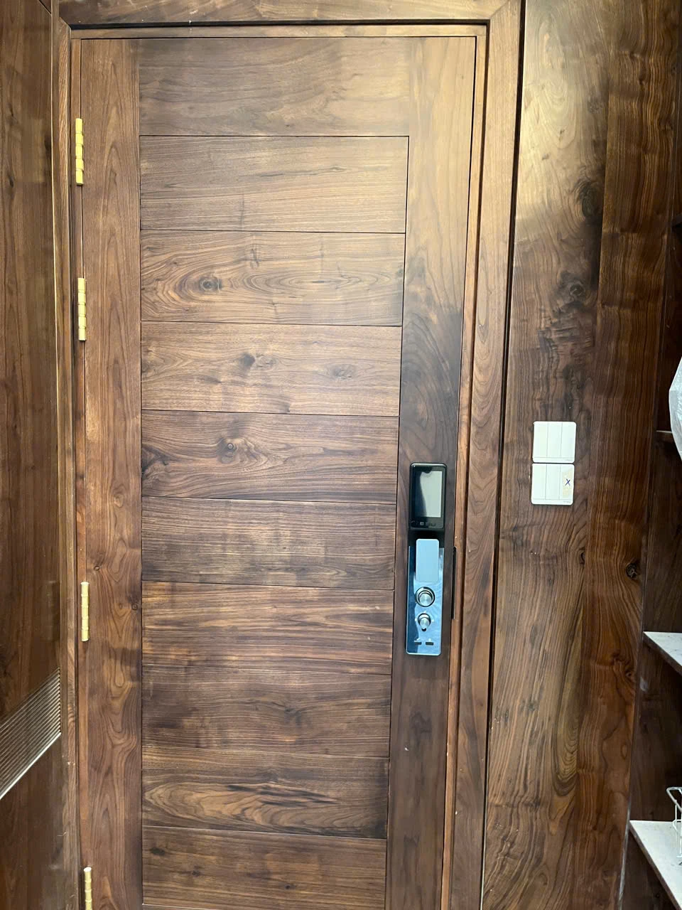 Khóa nhận diện khuôn mặt Demax FACE – ID SL968 CNC GREY