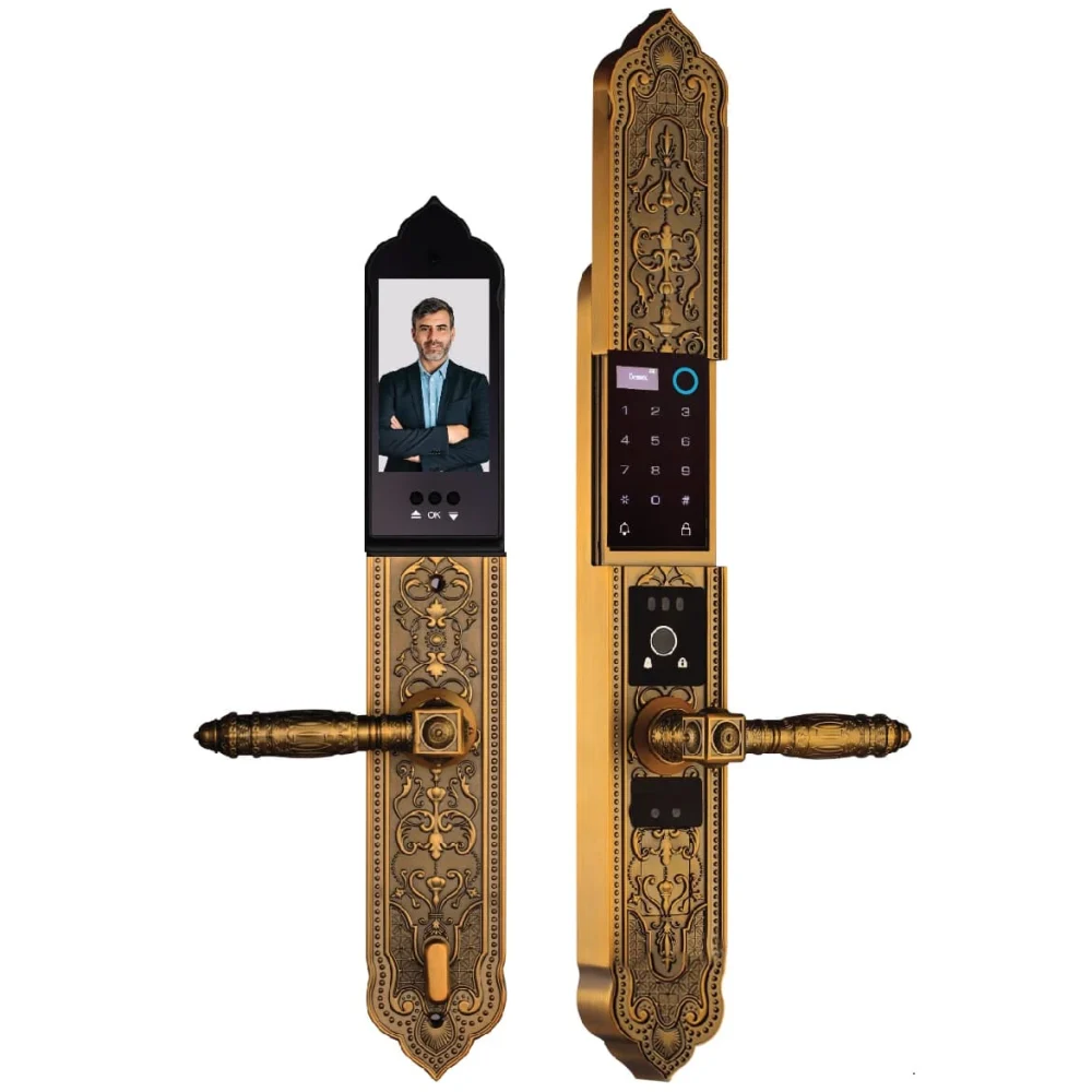 Khóa đại sảnh biệt thự cao cấp EL9882 GB BRASS