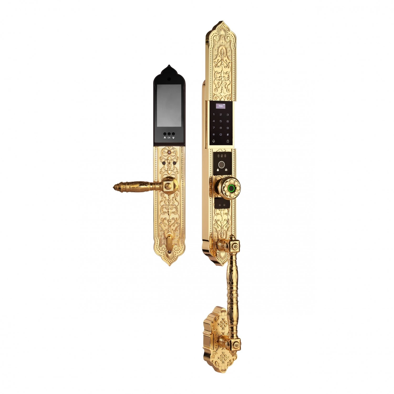 Khóa Biệt Thự Đại Sảnh Demax EL938 GOLD - APP WIFI